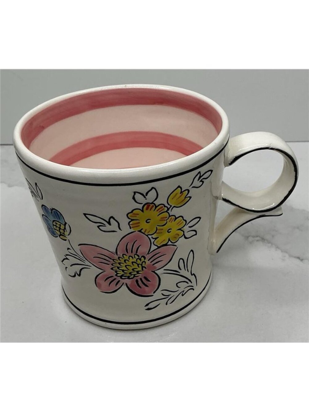 Home Essentials Coffee Mug Molly Hatch Flower Patch Ceramic New